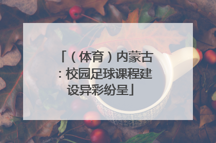 （体育）内蒙古：校园足球课程建设异彩纷呈